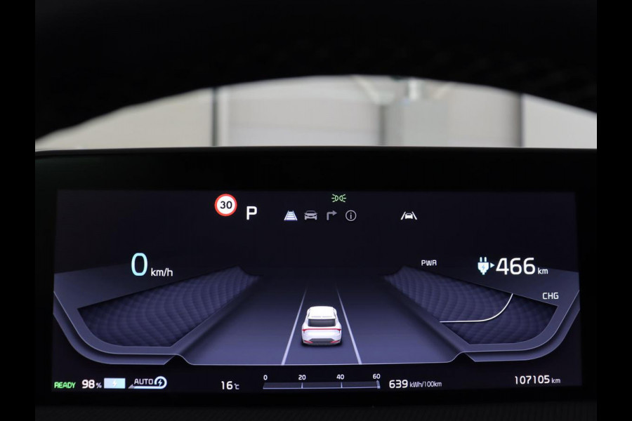 Kia Ev6 GT-Line 77.4 kWh | Panoramadak | Adaptive cruise | Matrix LED | Meridian Surround | Trekhaak | Head-Up | Leder/Alcantara | 360 Camera | Carplay | Keyless