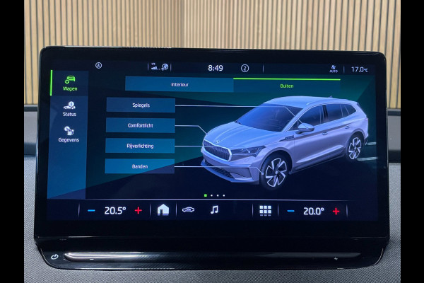 Škoda ENYAQ iV 60|89% SOH|1/2 LEDER|APPLE CARPLAY|ANDROID AUTO|NAVI|CAMERA|CLIMATE, CRUISE CONTROL|NL-AUTO|NAP|1e EIG|INCL. BTW|