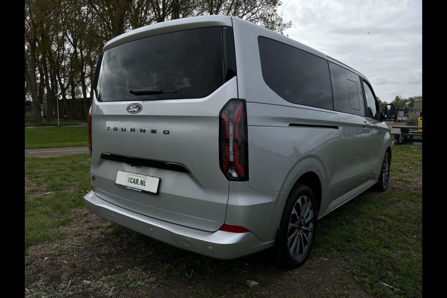 Ford E-Tourneo Custom 340 L2H1 Titanium X 65 kWh 218pk | Leer | 8-zits | B&O | 2x electr. schuifdeur | ACC | Navigatie | 360 camera € 49665 excl. BTW