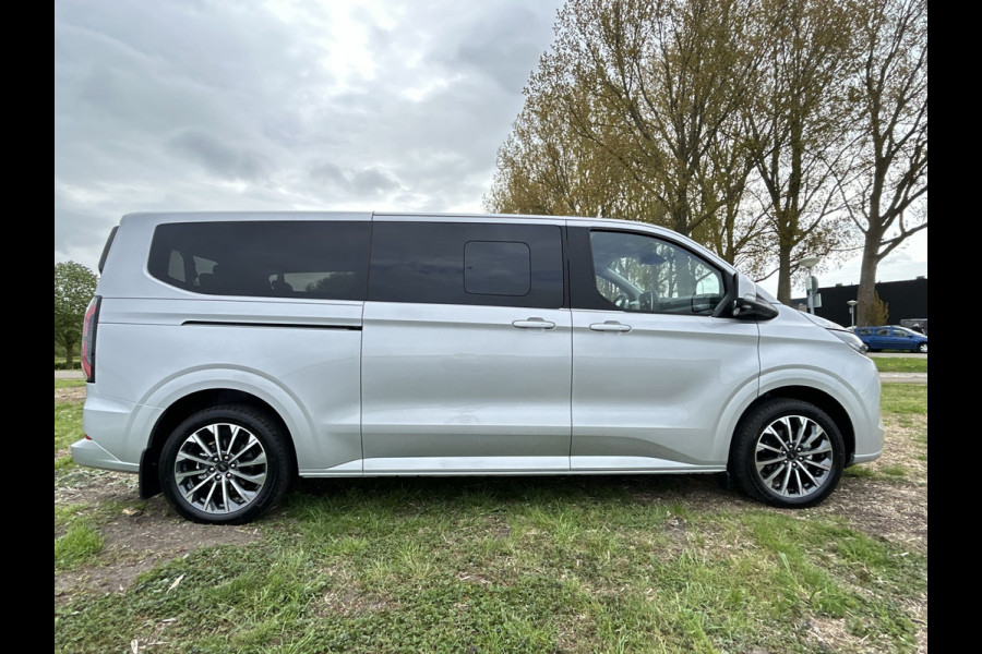 Ford E-Tourneo Custom 340 L2H1 Titanium X 65 kWh 218pk | Leer | 8-zits | B&O | 2x electr. schuifdeur | ACC | Navigatie | 360 camera € 49665 excl. BTW