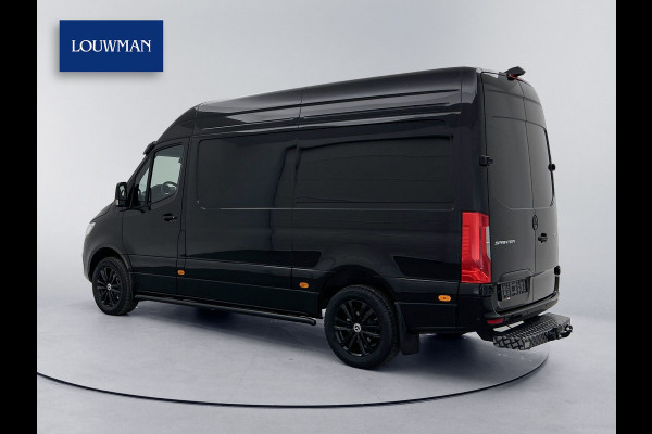 Mercedes-Benz Sprinter 319 1.9 CDI L2H2 30 Jahre Edition Leder Vanstep Full black Zonneklep met Led MAK Safari 3500kg Trekhaak Betimmering Navigatie