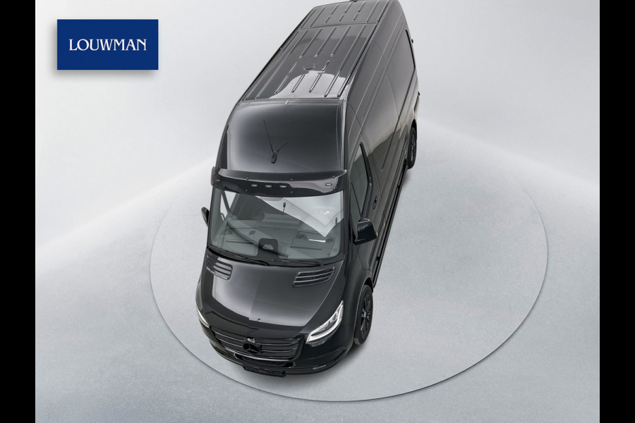 Mercedes-Benz Sprinter 319 1.9 CDI L2H2 30 Jahre Edition Leder Vanstep Full black Zonneklep met Led MAK Safari 3500kg Trekhaak Betimmering Navigatie
