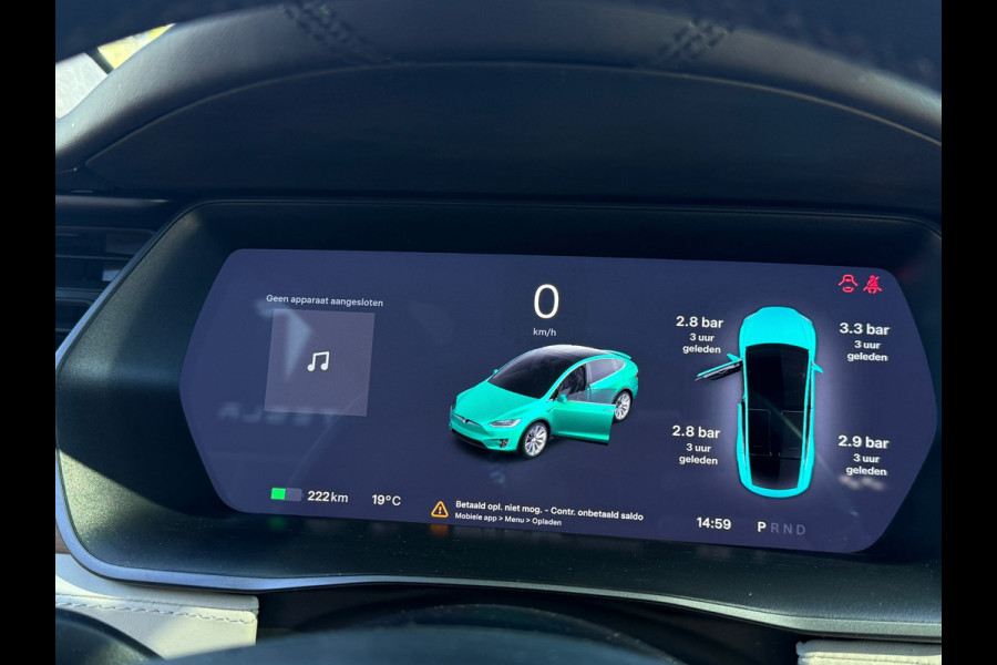 Tesla Model X Long Range 7Persoons Dealer Onderhouden