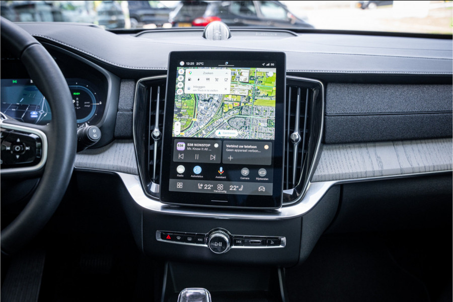 Volvo XC90 T8 Plug-in hybrid AWD ULTRA DARK **Lucht vering** Trekhaak**Panodak B&W**Stoelventilatie+Massage