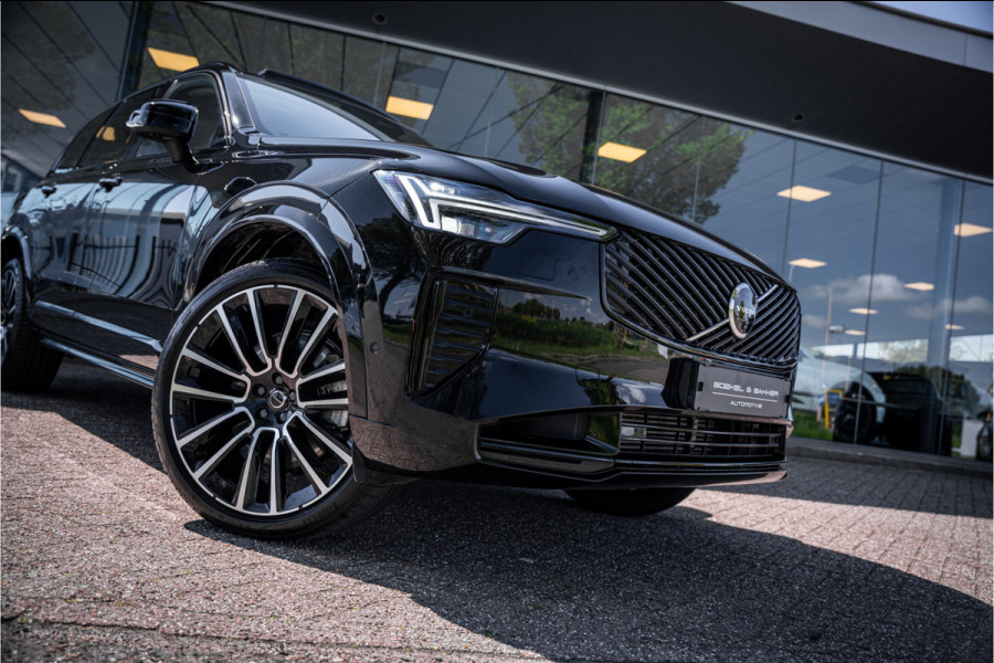 Volvo XC90 T8 Plug-in hybrid AWD ULTRA DARK **Lucht vering** Trekhaak**Panodak B&W**Stoelventilatie+Massage