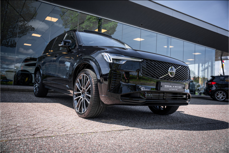 Volvo XC90 T8 Plug-in hybrid AWD ULTRA DARK **Lucht vering** Trekhaak**Panodak B&W**Stoelventilatie+Massage