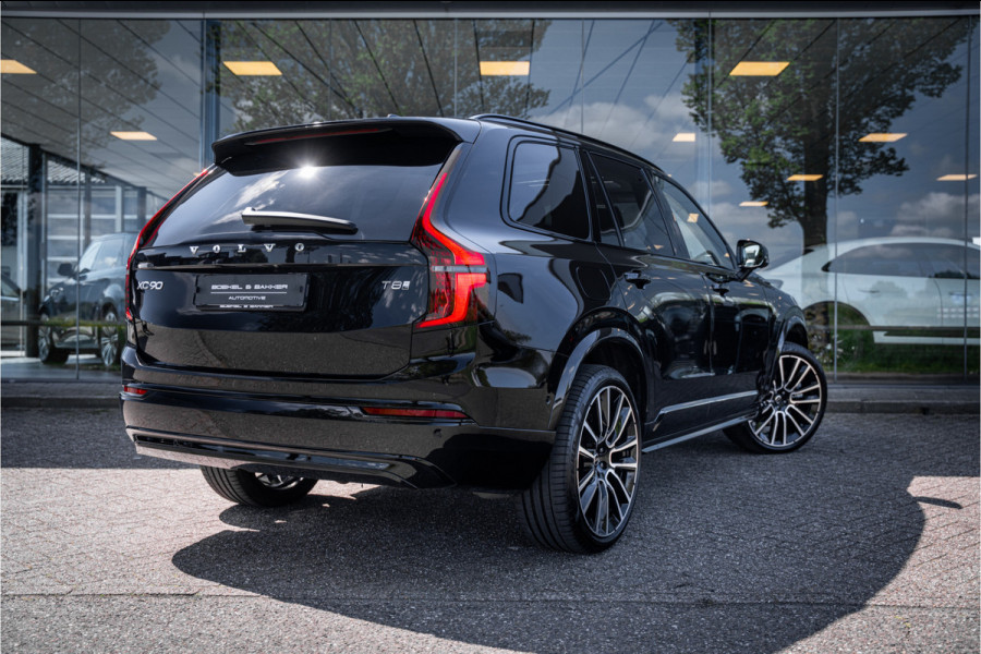 Volvo XC90 T8 Plug-in hybrid AWD ULTRA DARK **Lucht vering** Trekhaak**Panodak B&W**Stoelventilatie+Massage