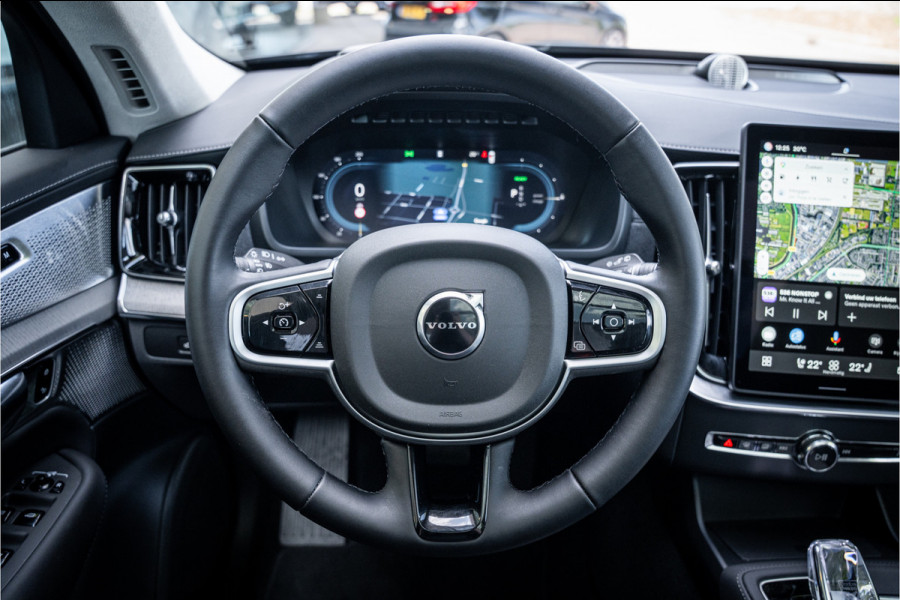 Volvo XC90 T8 Plug-in hybrid AWD ULTRA DARK **Lucht vering** Trekhaak**Panodak B&W**Stoelventilatie+Massage