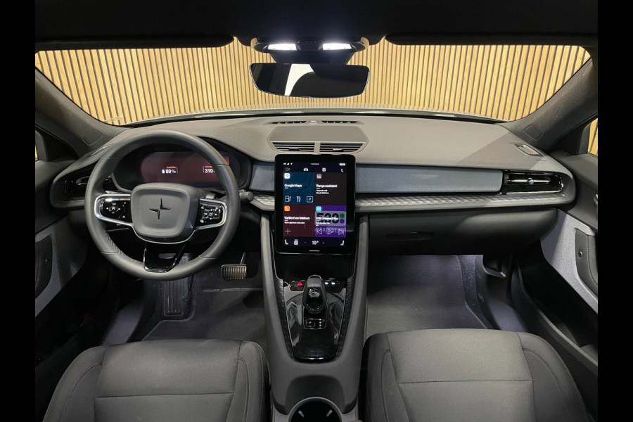 Polestar 2 Standard Range Single Motor 63kWh|93%SOH|ACC|ELEKTR.TREKHAAK|MEMORY|360+V+A-CAMERA|STOELVERWARMING|INCL.BTW|1e EIG.|NL|