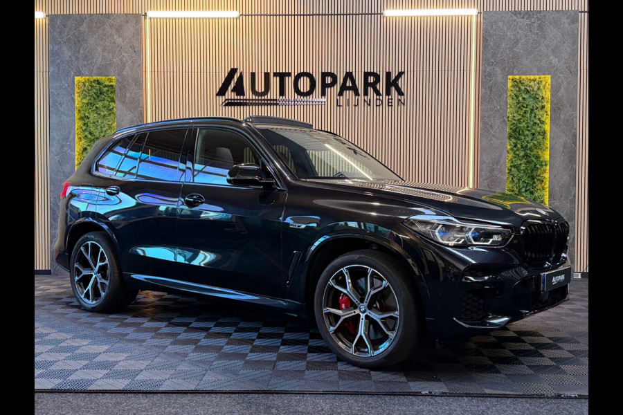 BMW X5 XDrive45e M-SPORT|PANO|HuD|H&K|360CAM|MASSAGE|TREKHAAK|PREMIUM SELECTION|SFEERVERLICHTING|VOL!