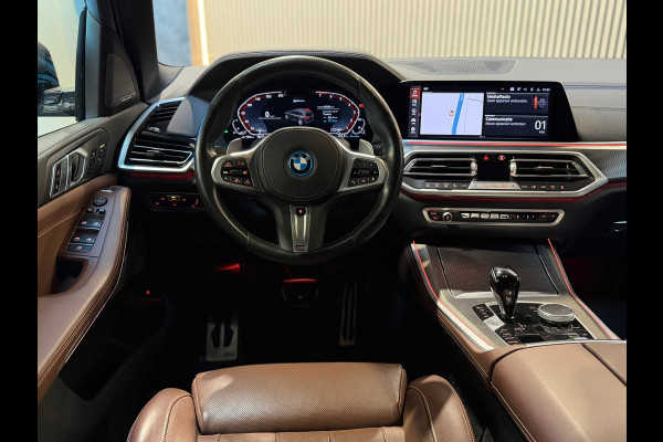 BMW X5 XDrive45e M-SPORT|PANO|HuD|H&K|360CAM|MASSAGE|TREKHAAK|PREMIUM SELECTION|SFEERVERLICHTING|VOL!