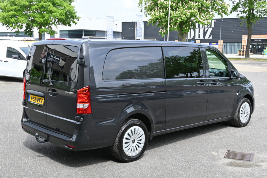Mercedes-Benz Vito 116 CDI DC L3 Pro LED, 2500 kg trekhaak, Navigatie en Smartphone integratie, Etc.