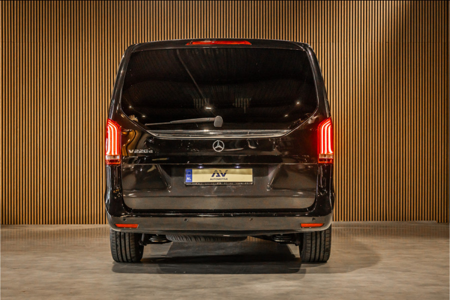 Mercedes-Benz V-Klasse 220d Extra Lang DC | Elek schuifdeuren | Navigatie | Stoelverwarming | Lederen bekleding | PDC | Trekhaak | Cruise control | Nieuwe remmen rondom | Nieuwe APK