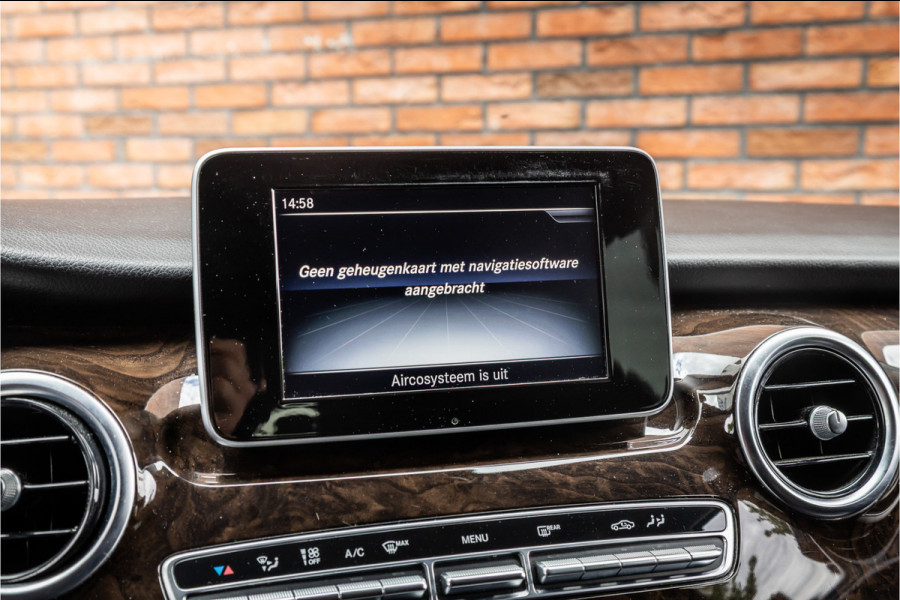 Mercedes-Benz V-Klasse 220d Extra Lang DC | Elek schuifdeuren | Navigatie | Stoelverwarming | Lederen bekleding | PDC | Trekhaak | Cruise control | Nieuwe remmen rondom | Nieuwe APK