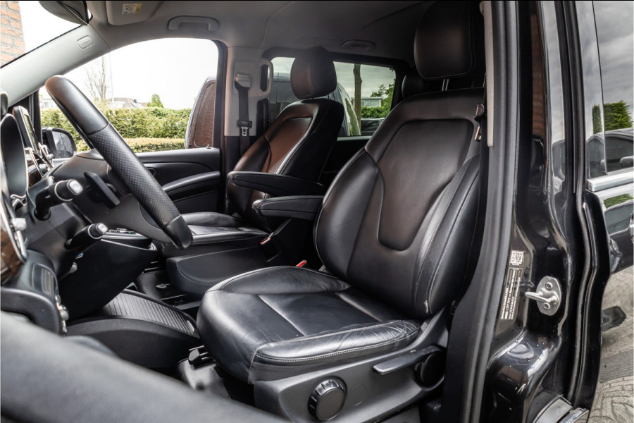 Mercedes-Benz V-Klasse 220d Extra Lang DC | Elek schuifdeuren | Navigatie | Stoelverwarming | Lederen bekleding | PDC | Trekhaak | Cruise control | Nieuwe remmen rondom | Nieuwe APK