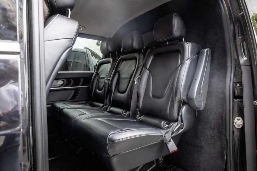 Mercedes-Benz V-Klasse 220d Extra Lang DC | Elek schuifdeuren | Navigatie | Stoelverwarming | Lederen bekleding | PDC | Trekhaak | Cruise control | Nieuwe remmen rondom | Nieuwe APK