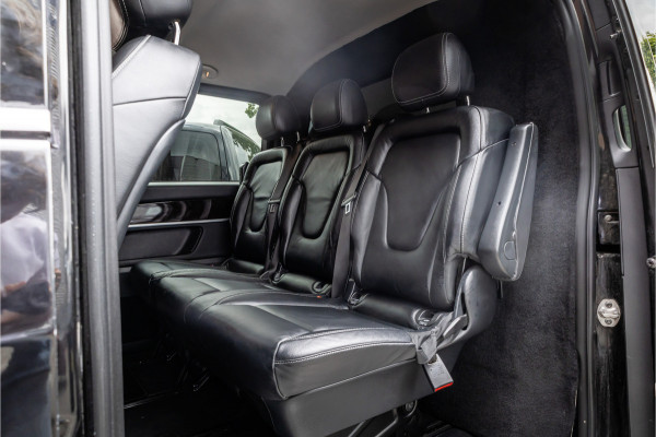 Mercedes-Benz V-Klasse 220d Extra Lang DC | Elek schuifdeuren | Navigatie | Stoelverwarming | Lederen bekleding | PDC | Trekhaak | Cruise control | Nieuwe remmen rondom | Nieuwe APK