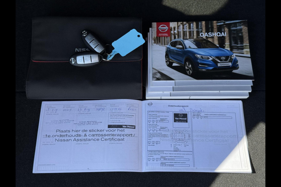Nissan QASHQAI 1.2 N-Connecta 1e Eigenaar|Navi|Pano|Camera|Clima|Cruise|N.A.P|Dealer Onderhouden|Nieuwe APK bij Aflevering