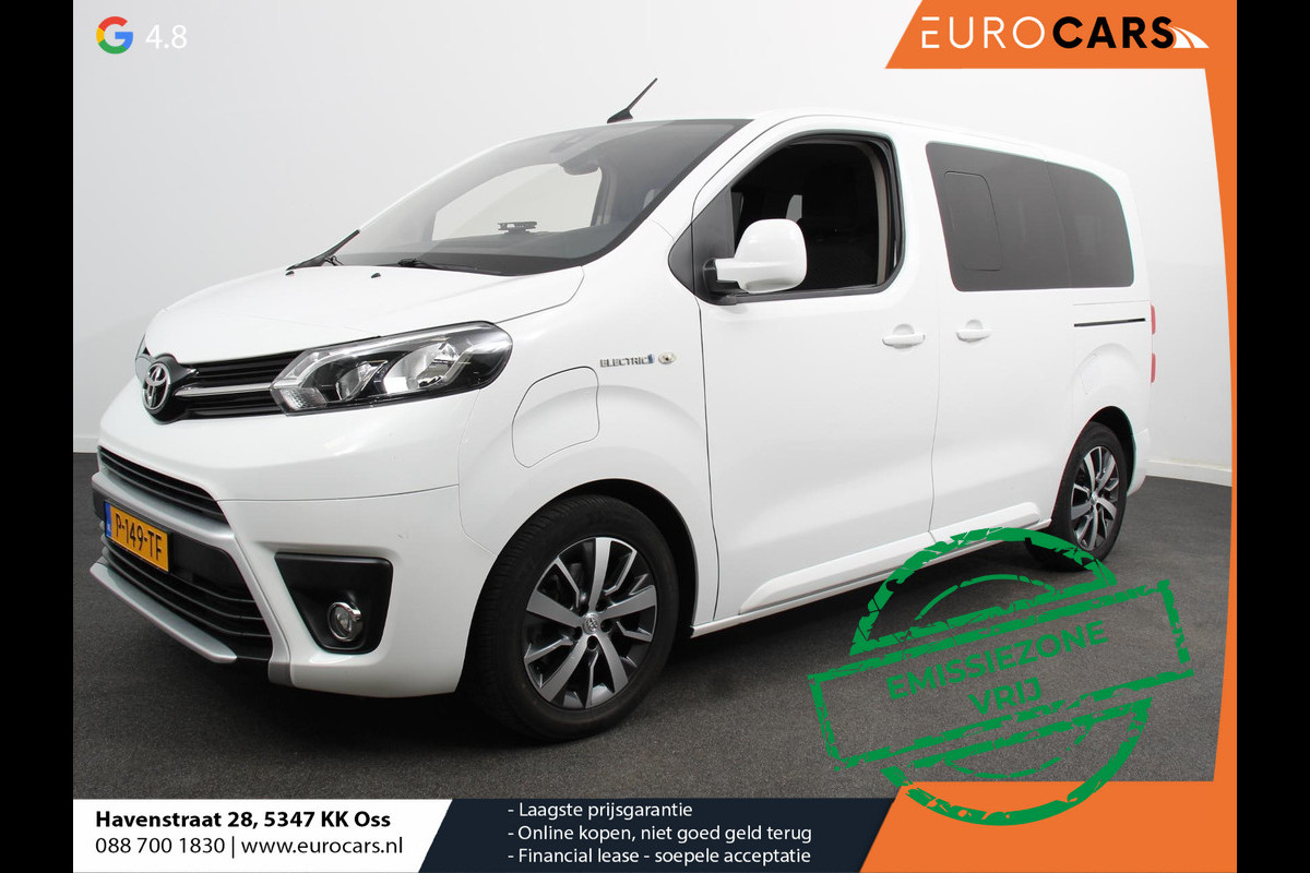 Toyota PROACE Electric Verso 2.0 8p SOH 89% Navigatie Parkeersensoren Cruise Control Stoelverwarming Climate Control LM Velgen