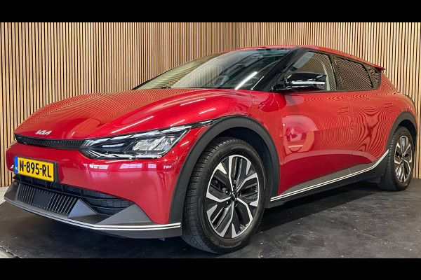 Kia Ev6 58 kWh|100% SOH|LEDER|ACC|ANDROID+CARPLAY|CAMERA|STOEL-, STUURVERW|LAGE KM'S|NAP|NL-AUTO|INCL.BTW|1e EIG.|