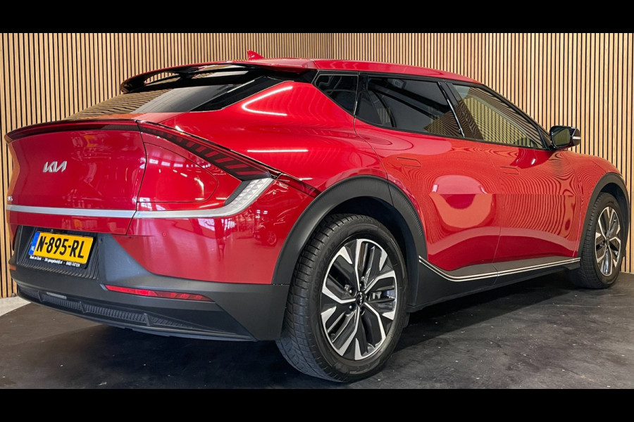 Kia Ev6 58 kWh|100% SOH|LEDER|ACC|ANDROID+CARPLAY|CAMERA|STOEL-, STUURVERW|LAGE KM'S|NAP|NL-AUTO|INCL.BTW|1e EIG.|