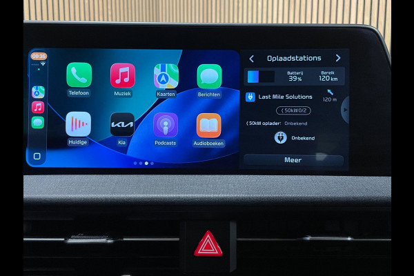 Kia Ev6 58 kWh|100% SOH|LEDER|ACC|ANDROID+CARPLAY|CAMERA|STOEL-, STUURVERW|LAGE KM'S|NAP|NL-AUTO|INCL.BTW|1e EIG.|