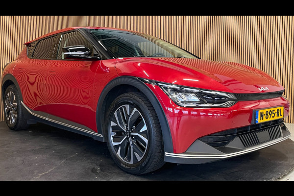 Kia Ev6 58 kWh|100% SOH|LEDER|ACC|ANDROID+CARPLAY|CAMERA|STOEL-, STUURVERW|LAGE KM'S|NAP|NL-AUTO|INCL.BTW|1e EIG.|