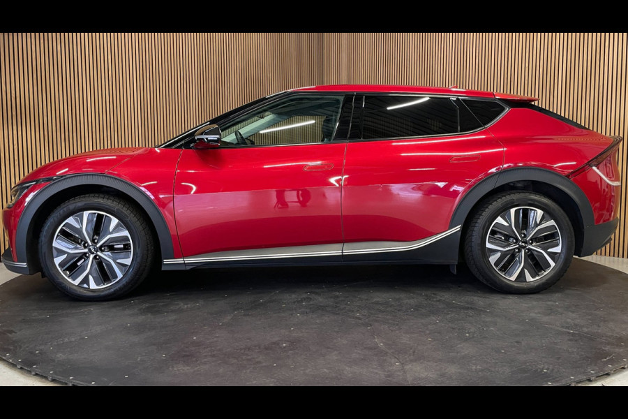 Kia Ev6 58 kWh|100% SOH|LEDER|ACC|ANDROID+CARPLAY|CAMERA|STOEL-, STUURVERW|LAGE KM'S|NAP|NL-AUTO|INCL.BTW|1e EIG.|