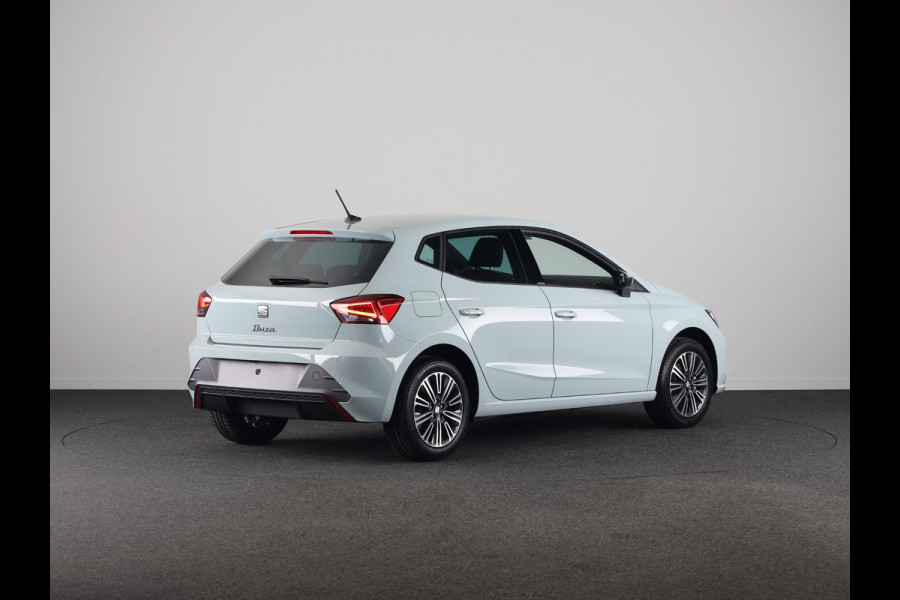 Seat Ibiza Style Business Connect 1.0 EcoTSI 95 pk | Oniric Grey Metallic | Velgen 'Design Machined' | Safe & Driving Pack M | Apple Carplay | Sensoren V+A | Achteruitrij camera