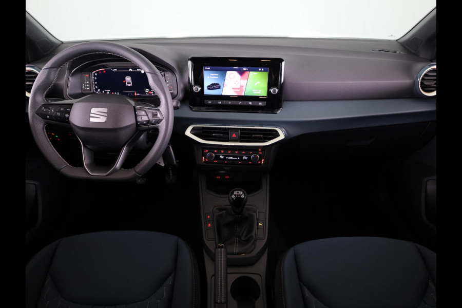Seat Ibiza Style Business Connect 1.0 EcoTSI 95 pk | Oniric Grey Metallic | Velgen 'Design Machined' | Safe & Driving Pack M | Apple Carplay | Sensoren V+A | Achteruitrij camera