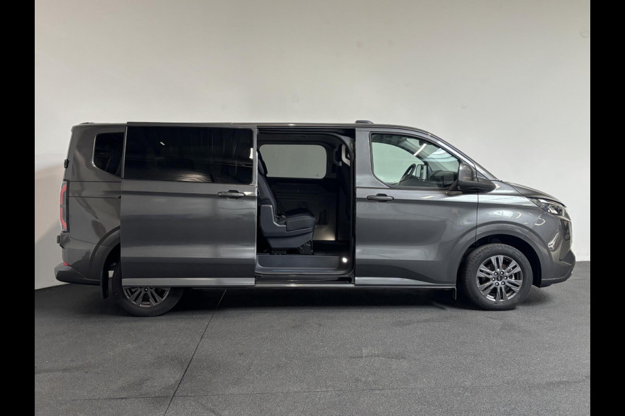 Ford Transit Custom 340 L2H1 Limited 65 kWh 8 persoons Cruise Control Airco Lichtmetalen Velgen Extra getint glas