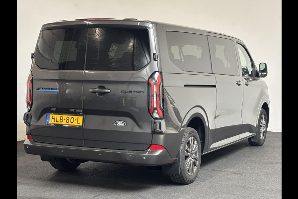 Ford Transit Custom 340 L2H1 Limited 65 kWh 8 persoons Cruise Control Airco Lichtmetalen Velgen Extra getint glas