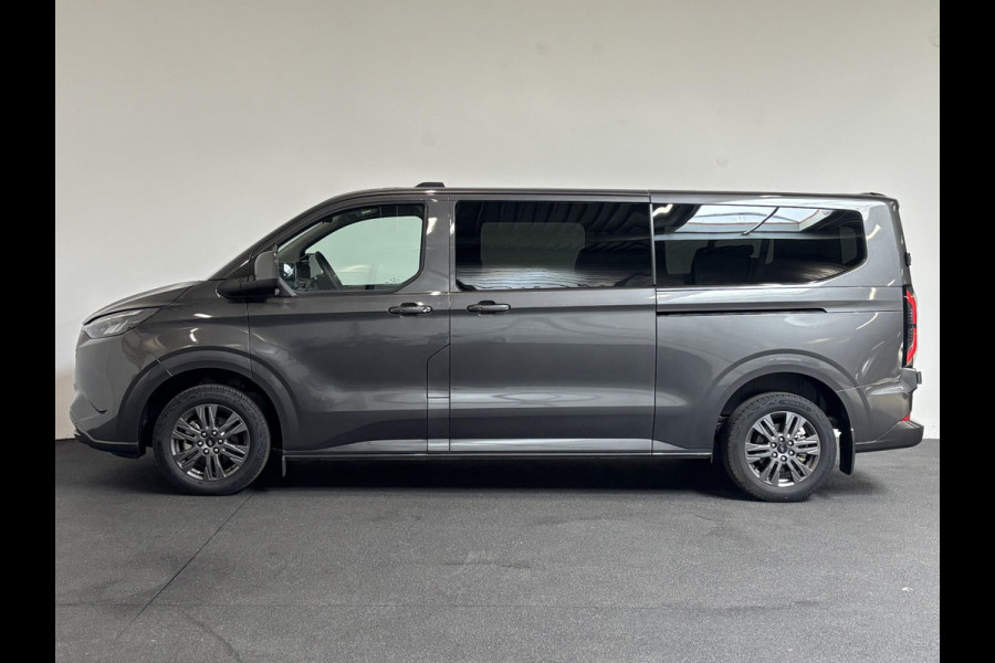 Ford Transit Custom 340 L2H1 Limited 65 kWh 8 persoons Cruise Control Airco Lichtmetalen Velgen Extra getint glas