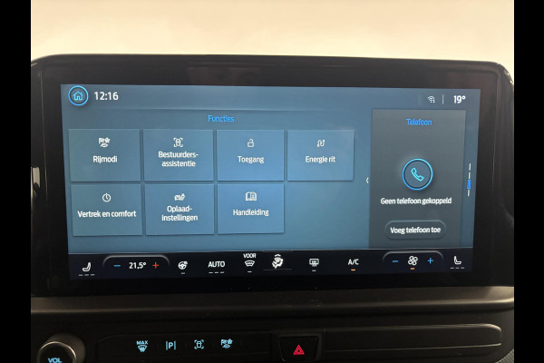 Ford Transit Custom 340 L2H1 Limited 65 kWh 8 persoons Cruise Control Airco Lichtmetalen Velgen Extra getint glas