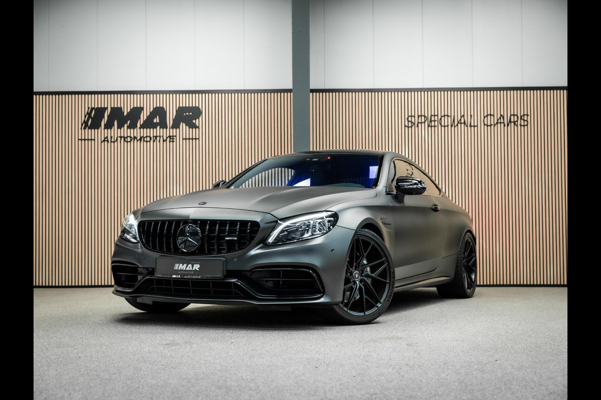 Mercedes-Benz C63s Coupe AMG Premium Plus Pack | Burmester | Sportlaat | Pano |