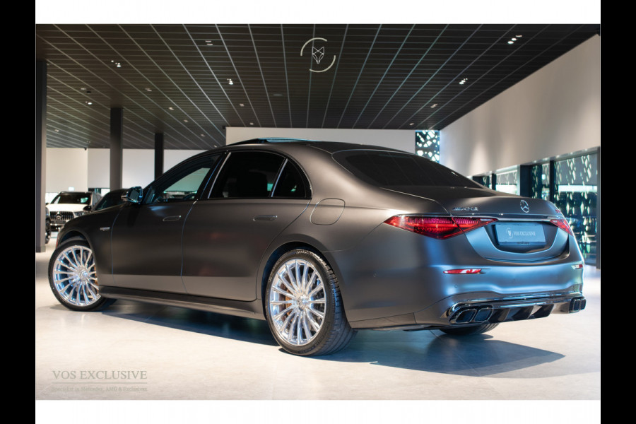 Mercedes-Benz S-Klasse AMG 63 S E Performance 4-M Lang First Class|Ceramic|Burmester 4D|Manufaktur|Carbon|Night|21''|360°|Achterasbesturing|Digital Light