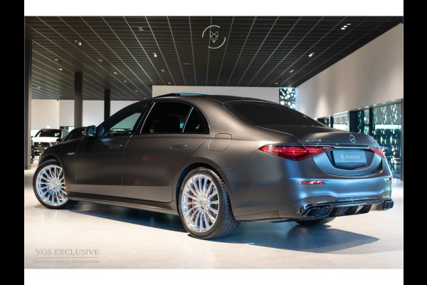 Mercedes-Benz S-Klasse AMG 63 S E Performance 4-M Lang First Class|Ceramic|Burmester 4D|Manufaktur|Carbon|Night|21''|360°|Achterasbesturing|Digital Light