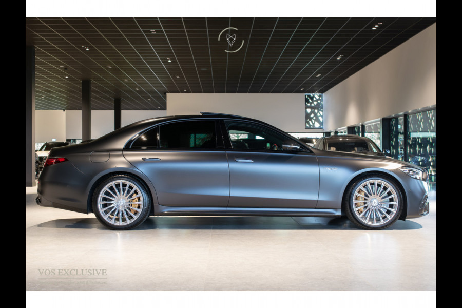 Mercedes-Benz S-Klasse AMG 63 S E Performance 4-M Lang First Class|Ceramic|Burmester 4D|Manufaktur|Carbon|Night|21''|360°|Achterasbesturing|Digital Light