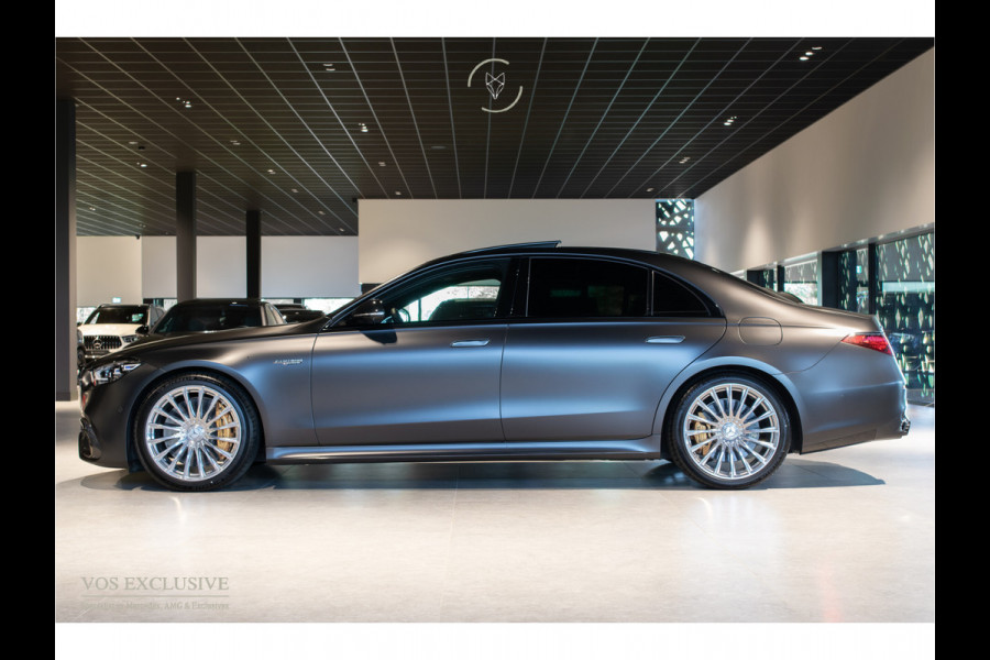 Mercedes-Benz S-Klasse AMG 63 S E Performance 4-M Lang First Class|Ceramic|Burmester 4D|Manufaktur|Carbon|Night|21''|360°|Achterasbesturing|Digital Light