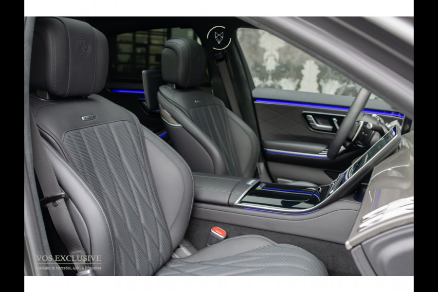 Mercedes-Benz S-Klasse AMG 63 S E Performance 4-M Lang First Class|Ceramic|Burmester 4D|Manufaktur|Carbon|Night|21''|360°|Achterasbesturing|Digital Light