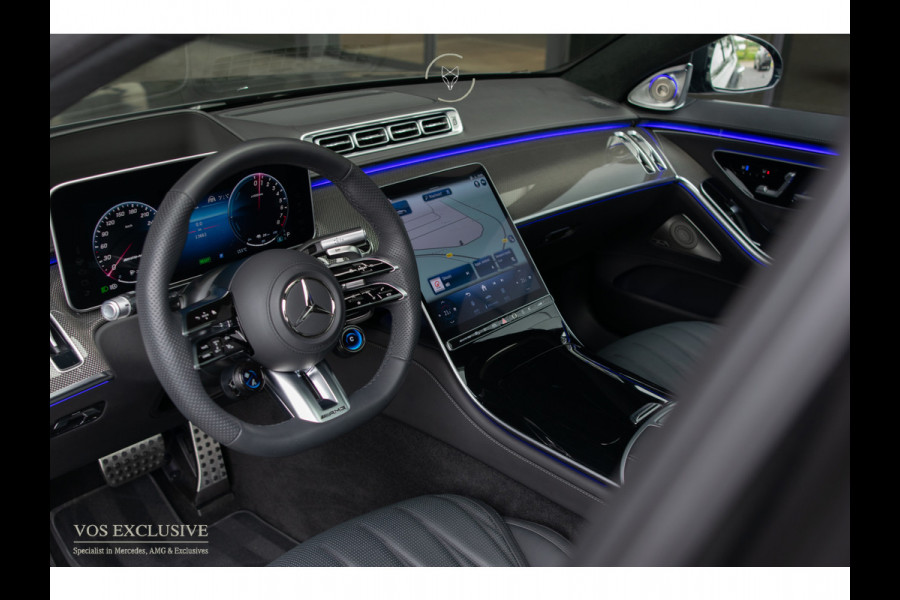Mercedes-Benz S-Klasse AMG 63 S E Performance 4-M Lang First Class|Ceramic|Burmester 4D|Manufaktur|Carbon|Night|21''|360°|Achterasbesturing|Digital Light