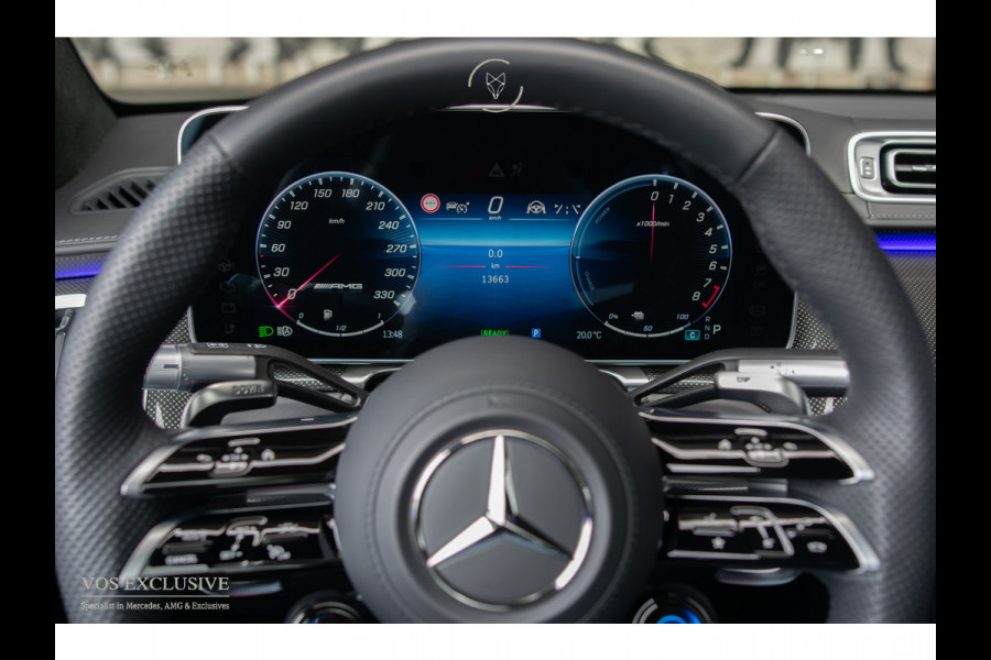 Mercedes-Benz S-Klasse AMG 63 S E Performance 4-M Lang First Class|Ceramic|Burmester 4D|Manufaktur|Carbon|Night|21''|360°|Achterasbesturing|Digital Light