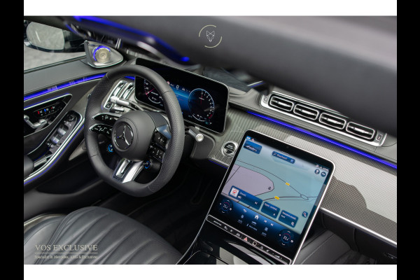 Mercedes-Benz S-Klasse AMG 63 S E Performance 4-M Lang First Class|Ceramic|Burmester 4D|Manufaktur|Carbon|Night|21''|360°|Achterasbesturing|Digital Light