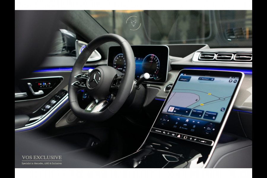 Mercedes-Benz S-Klasse AMG 63 S E Performance 4-M Lang First Class|Ceramic|Burmester 4D|Manufaktur|Carbon|Night|21''|360°|Achterasbesturing|Digital Light