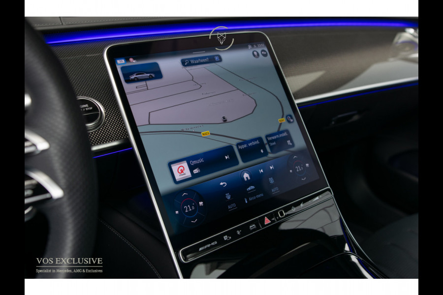 Mercedes-Benz S-Klasse AMG 63 S E Performance 4-M Lang First Class|Ceramic|Burmester 4D|Manufaktur|Carbon|Night|21''|360°|Achterasbesturing|Digital Light