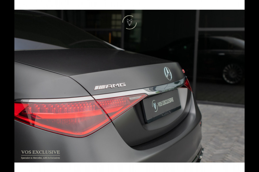 Mercedes-Benz S-Klasse AMG 63 S E Performance 4-M Lang First Class|Ceramic|Burmester 4D|Manufaktur|Carbon|Night|21''|360°|Achterasbesturing|Digital Light