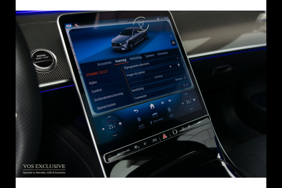Mercedes-Benz S-Klasse AMG 63 S E Performance 4-M Lang First Class|Ceramic|Burmester 4D|Manufaktur|Carbon|Night|21''|360°|Achterasbesturing|Digital Light
