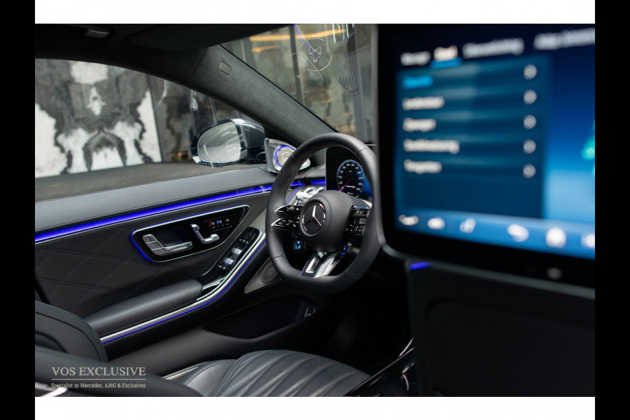 Mercedes-Benz S-Klasse AMG 63 S E Performance 4-M Lang First Class|Ceramic|Burmester 4D|Manufaktur|Carbon|Night|21''|360°|Achterasbesturing|Digital Light