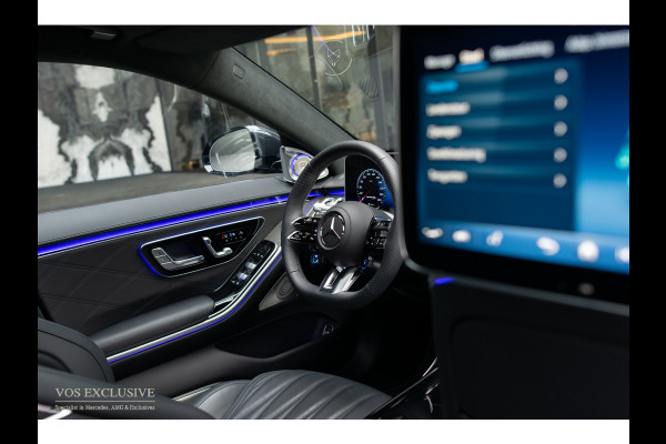 Mercedes-Benz S-Klasse AMG 63 S E Performance 4-M Lang First Class|Ceramic|Burmester 4D|Manufaktur|Carbon|Night|21''|360°|Achterasbesturing|Digital Light