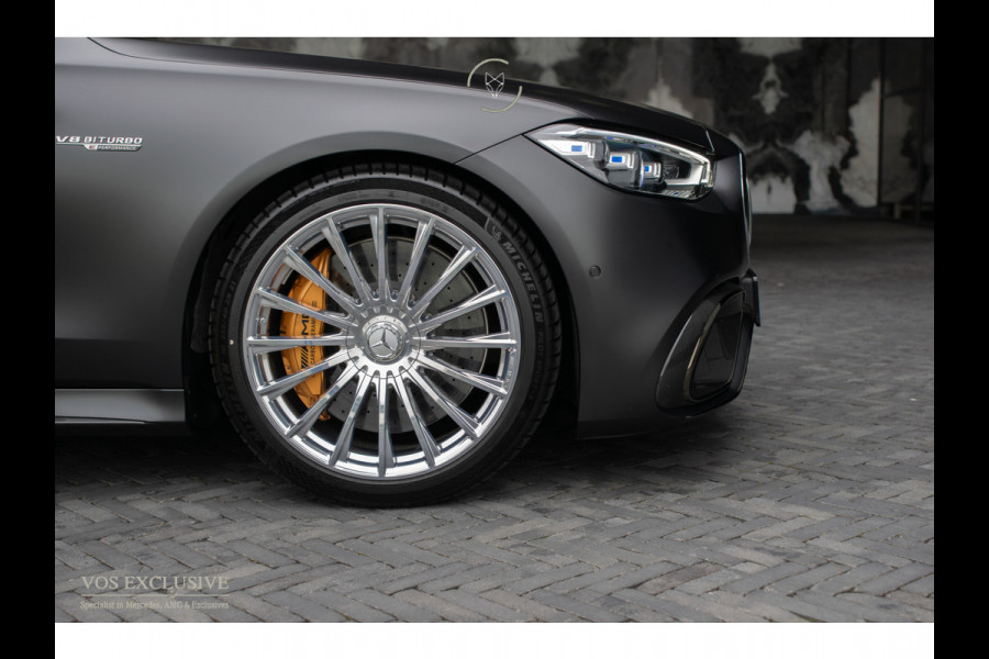 Mercedes-Benz S-Klasse AMG 63 S E Performance 4-M Lang First Class|Ceramic|Burmester 4D|Manufaktur|Carbon|Night|21''|360°|Achterasbesturing|Digital Light